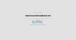 Desktop Screenshot of fusionbroadband.net