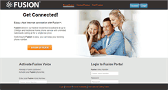Desktop Screenshot of fusionbroadband.com