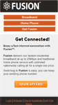 Mobile Screenshot of fusionbroadband.com